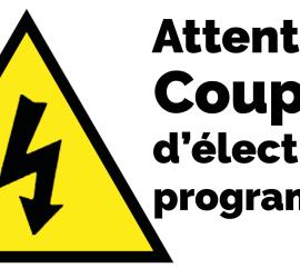 Miniature coupure électricité